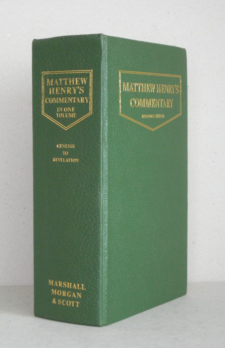 matthew-henry-s-commentary-on-the-whole-bible-in-one-volume